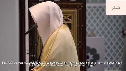 سورة المائدة خشوع وسكينه من الشيخ ناصر القطامي