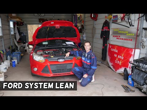 HOW TO FIX SYSTEM TOO LEAN BANK 1 OR BANK 2 ON FORD