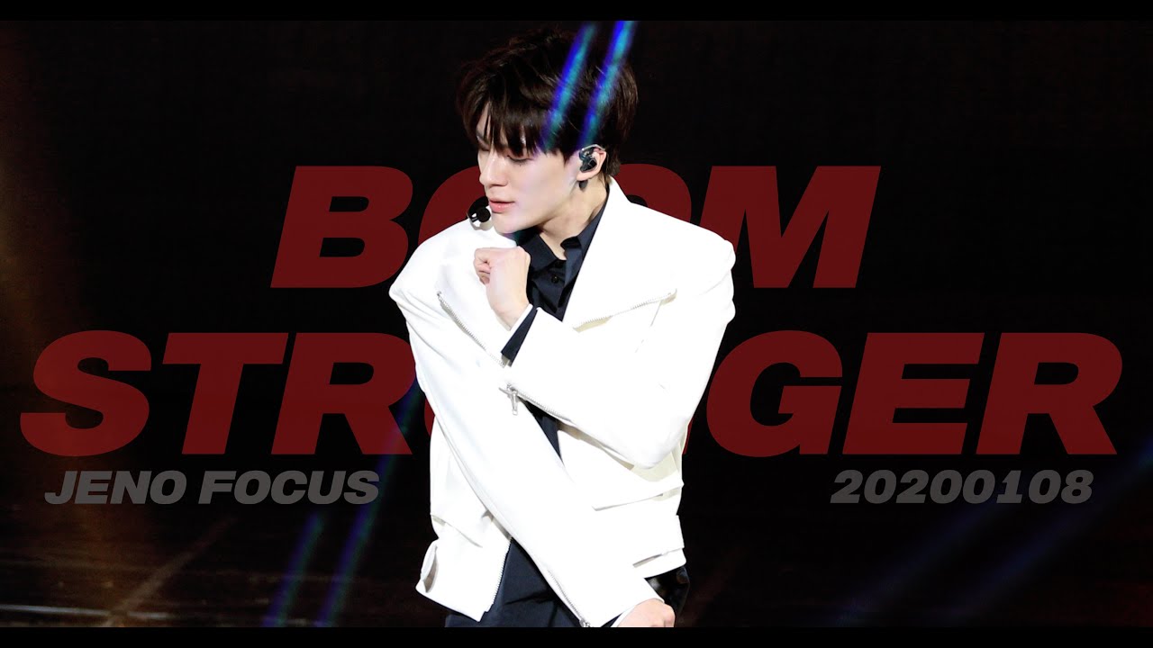 [4K] 200108 GCMA - INTRO STRONGER BOOM JENO focus