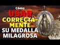 3 recomendaciones  ¿Cómo USAR CORRECTAMENTE la MEDALLA MILAGROSA