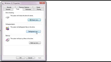 PC_TV - Defrag a Hard Drive in Windows 7