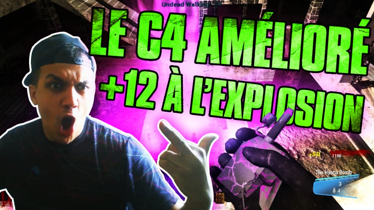 Custom Map Zombie : Le C4 Amélioré + 12 a L’explosion Boummm !! - YouTube