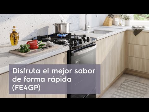 Cocina Doble Horno Sup/Eléctrico Inf/Gas Electrolux 56DBQ
