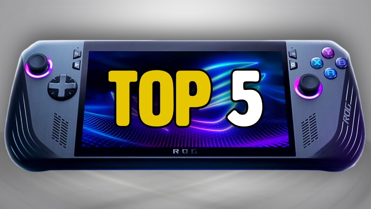LAS 5 MEJORES CONSOLAS PORTÁTILES 2025 | GUÍA ACTUALIZADA