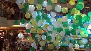 Island Princess Balloon Drop Party