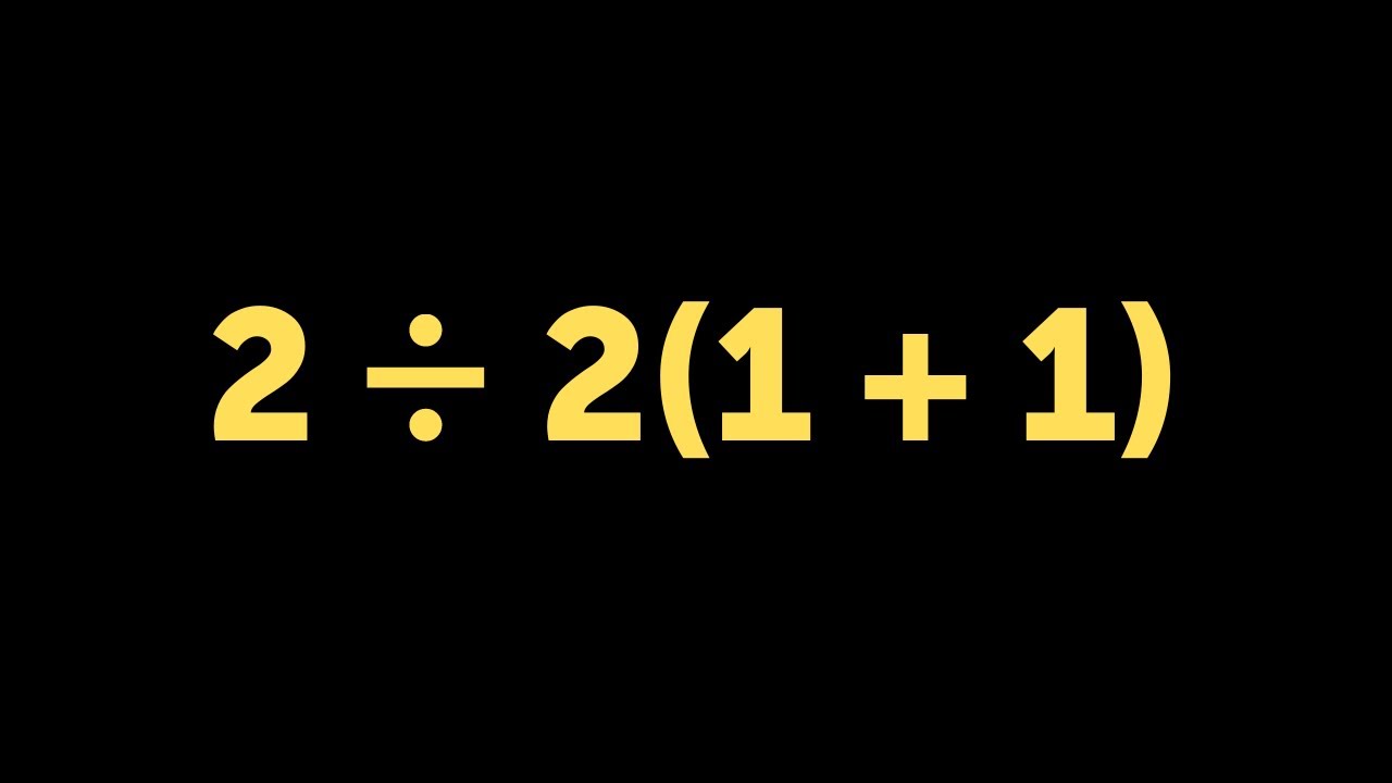 A Simple Problem Many People Get Wrong - YouTube