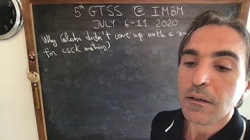 Simone Calamai - 1of8 - Constant Scalar Curvature Kähler metric (CscK) problem: A priori estimates