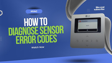 LG Diagnose Sensor Error Codes CH01, CH02, CH06, CH08 How to Troubleshoot