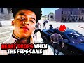 Yungeen ace heart dropped when he seen the feds gta rp  last story rp 