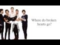 أغنية One Direction - Where Do Broken Hearts Go (Lyrics + Pictures)