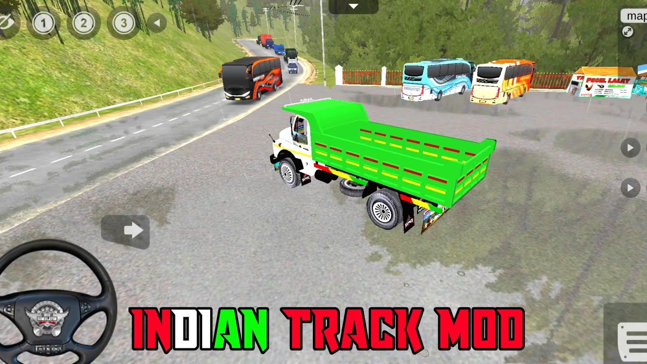 new indian track mod 🚚 bus indonesia 2023