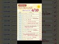 Planned vs Achieved #consistency #motivation #discipline #planner #todolist