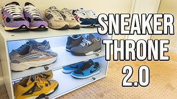 The BEST Way To Display Your Sneakers - Sneaker Throne 2.0 Review