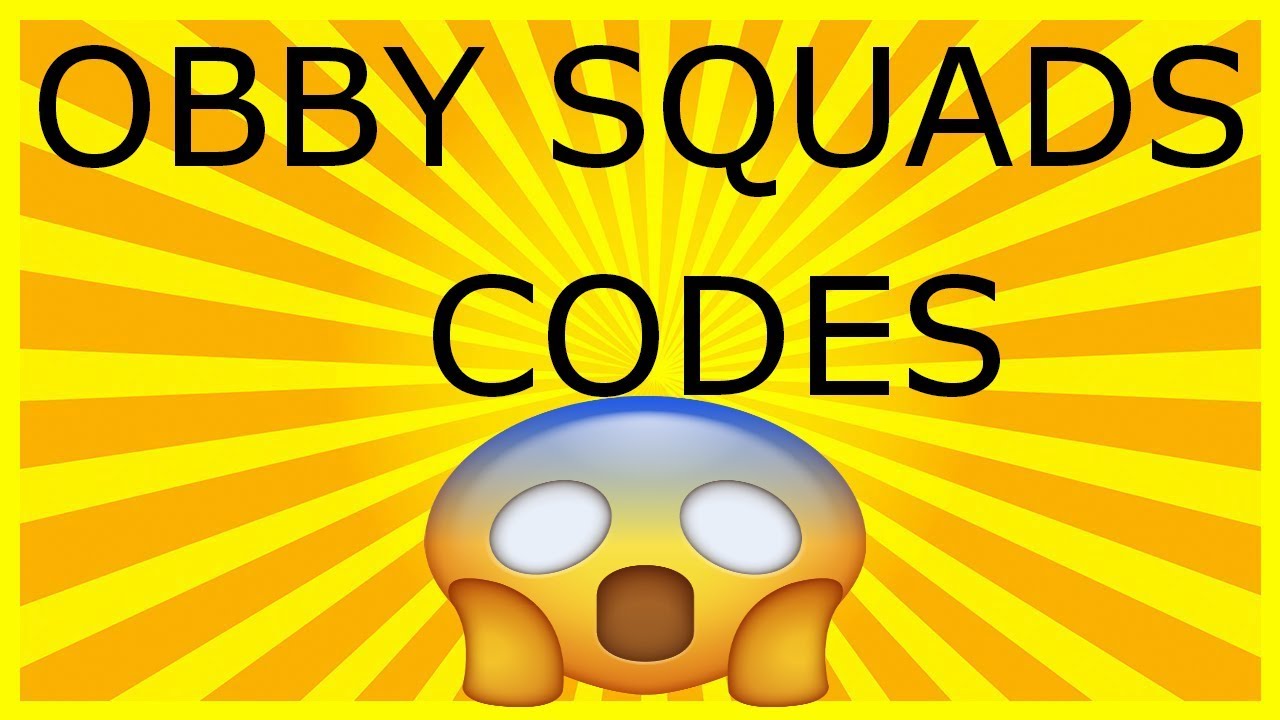 Roblox Obby Squads Codes Youtube - roblox obby squads all codes