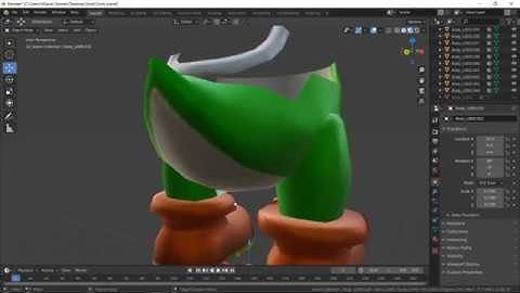 Smash 3DS Blender 2.8 Model Importing Video