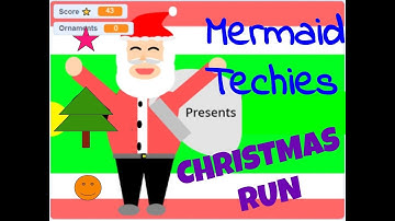 Scratch 3.0 Coding Tutorial: How to Make a Christmas Run Game (Part 8) || Plus Digital Art