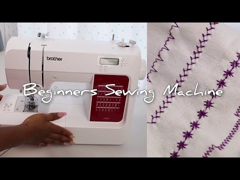 Beginner Sewing Machine || Brother CS10s unboxing review