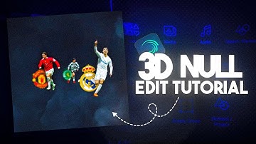 3D NULL MOVEMENT TUTORIAL | ALIGHTMOTION + METERIALS