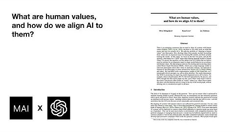 Oliver Klingefjord — What are human values, and how do we align to them? [TAIS 2024]