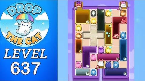 Drop The Cat Level 637 Walkthrough
