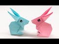 Easy Origami Rabbit - How to Make Rabbit Step by Step