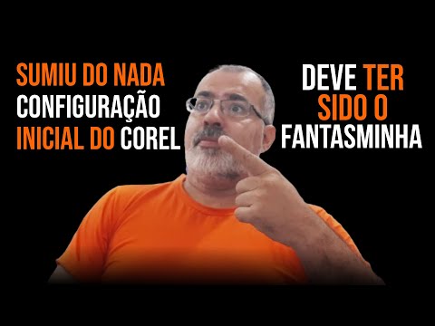 Sumiu a Configuração Inicial da Janela de Documento no CorelDRAW