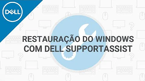 Como criar disco de recuperação Dell?