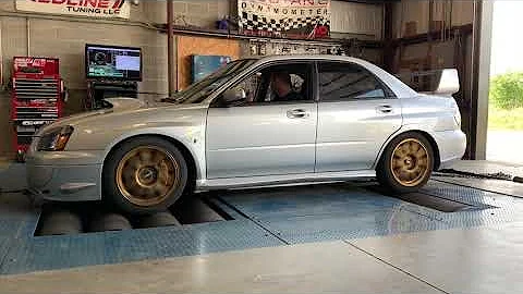 GD STi FP Black Pump Gas Mustang Dyno