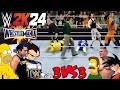 WWE 2K20: WRESTLEMANIA 36: (John Cena and Flanders and Goku VS Homero and Vegeta and Eddy Logan)