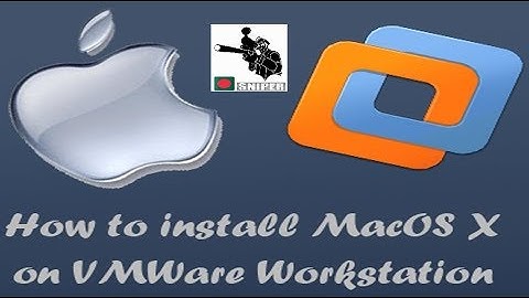MAC Sierra on VMware Workstation