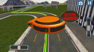 Gyroscopic Future Public Transport Modern City Bus screenshot 5