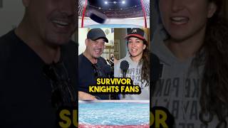 Which Survivor contestant is a bigger Vegas Knights Fan: Boston Rob or Shirin?