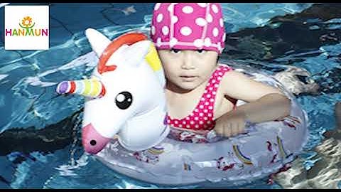 Inflatable Unicorn Toddler Pool Float