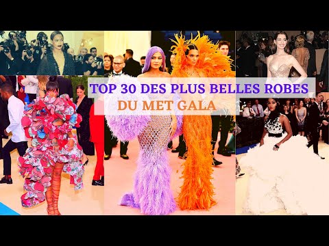 Vidéo: Les Robes Du Met Gala