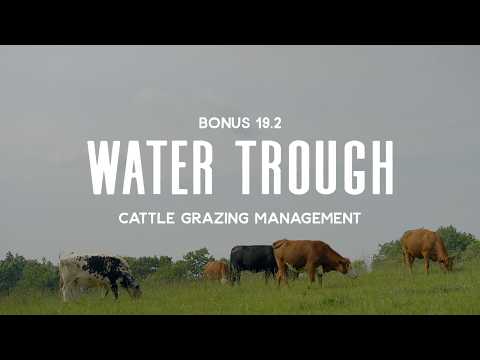 Cattle Grazing Management Session 19.2: Water Trough Placement