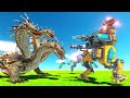 WAR Robots Fight Upgraded HYDRA - Animal Revolt Battle Simulator