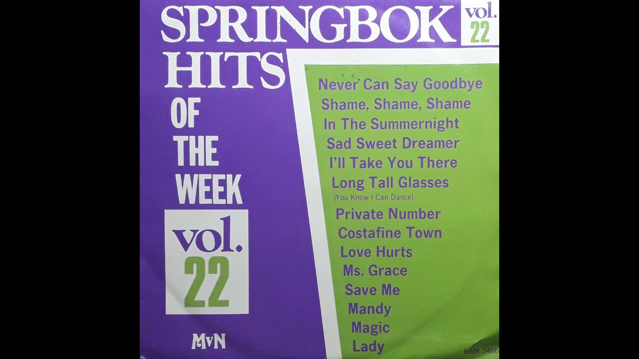 SPRINGBOK HITS OF THE WEEK VOL 22 YouTube