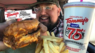 ORIGINAL TOMMY’S 🍔 Double Chili Cheeseburger *Perfectly MESSY* 👀 Travel and Channel Updates! screenshot 5