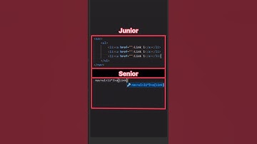 Junior Vs Senior Frontend developer🔥#webdevelopment #programming#html #html5 #css #coding #frontend