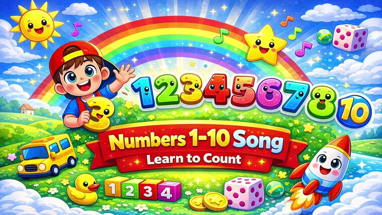 Numbers 1–10 Song – Learn to Count