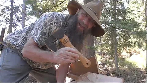 GREAT Little HATCHET ~ BeaverCraft AX6 Long-Bearded Bushcraft Hatchet