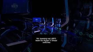 How to fix An LBFO team may not be attached to the Hyper-V Virtual Switch in window server 2025