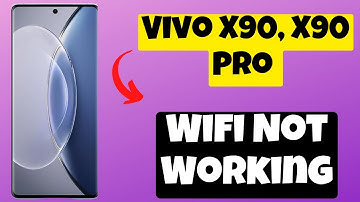 Vivo X90, X90 Pro Wifi Not Working || Wifi Issue
