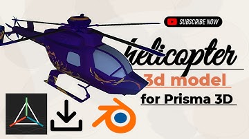 Pubg or BGMI Helicopter 3d model for Prisma 3D/Blender.