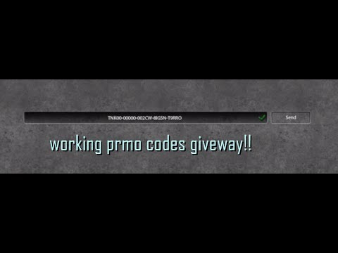 Tanki online- Working promo code Giveway!I won anthor  promo code