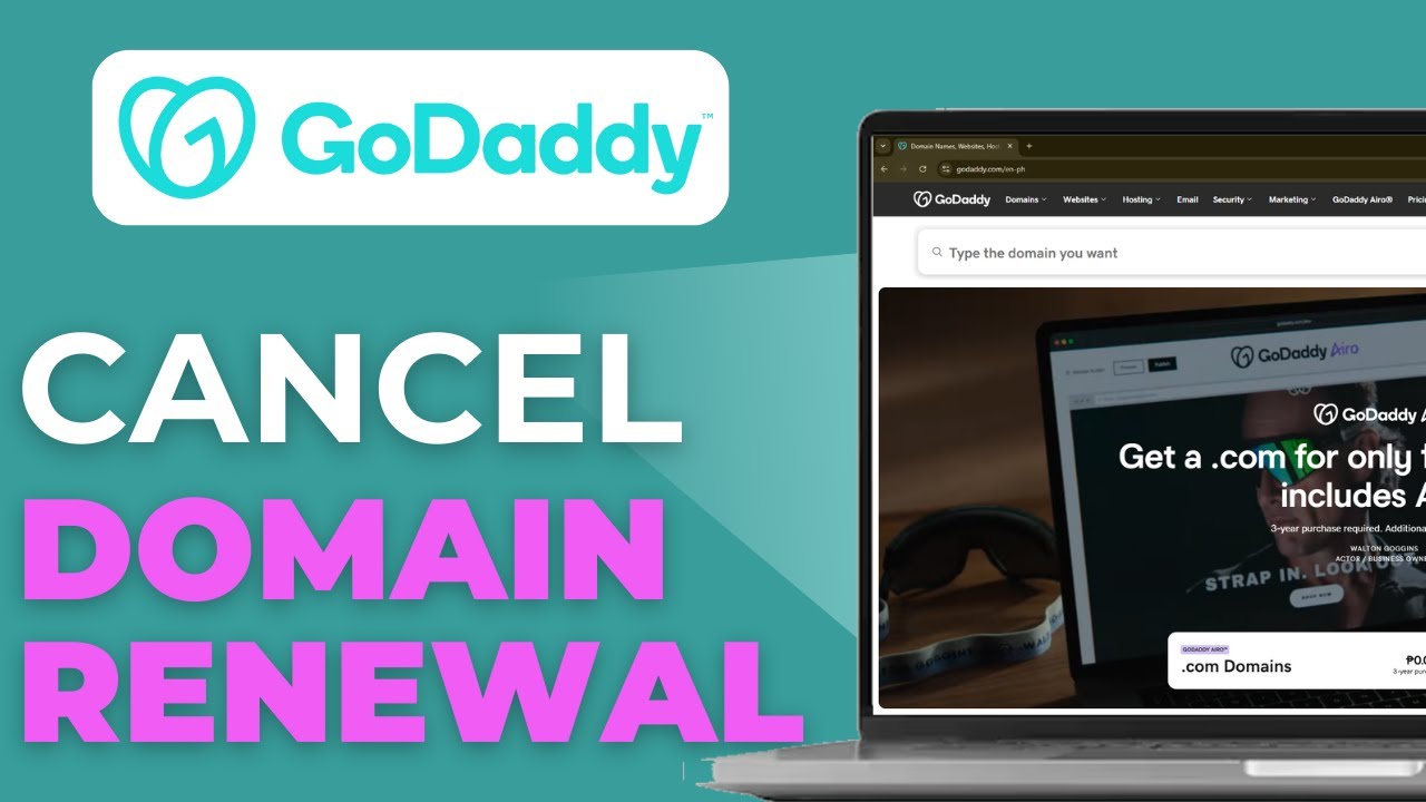 How to Cancel GoDaddy Domain Renewal
