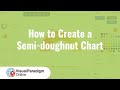 How to Create a Semi-doughnut Chart
