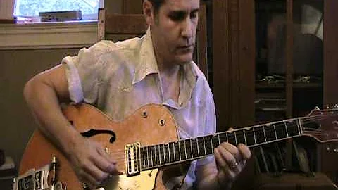 Rockabilly Guitar lesson w/ Fred Stucky on a 1959 ...