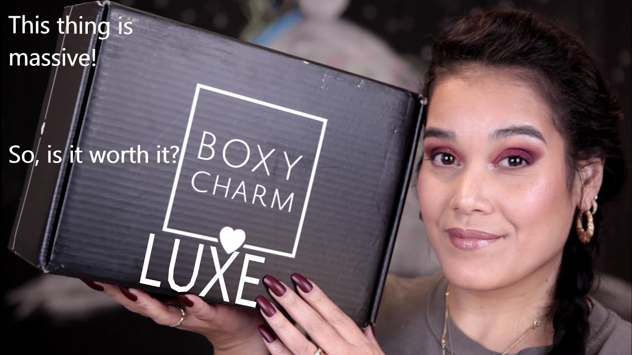 BOXYCHARMLUXE - FIRST IMPRESSIONS/ TRY ON/ REVIEW/ WORTH IT??