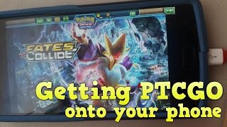 How to get Pokemon TCGO onto your phone screenshot 5